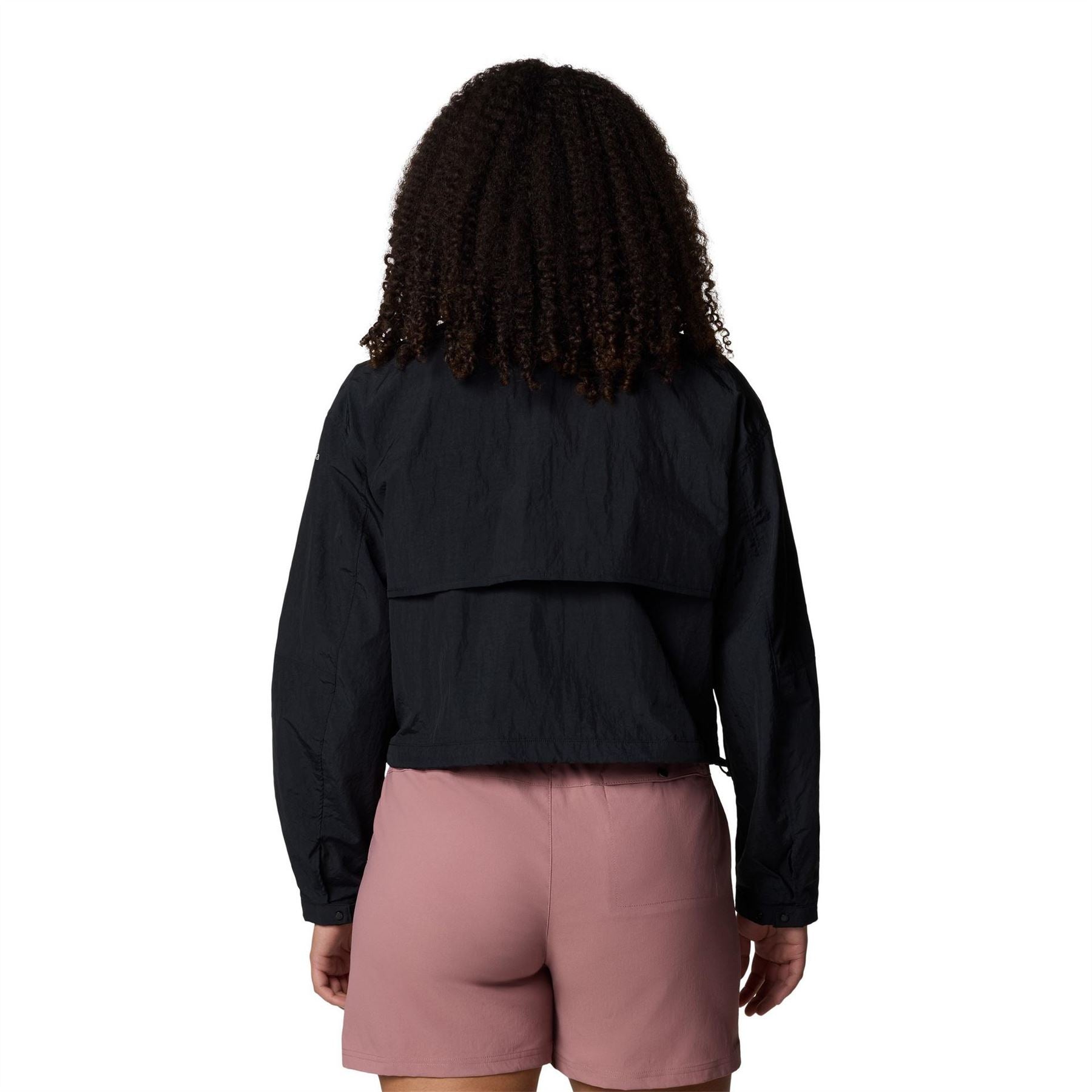 Columbia Cropped Cargo Windbreaker