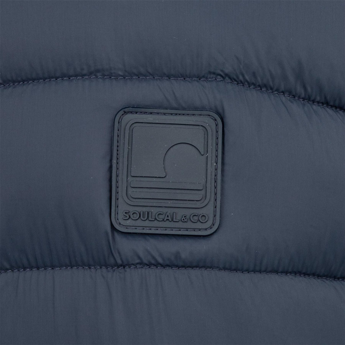 SoulCal Mens Micro Bubble Hooded Jacket