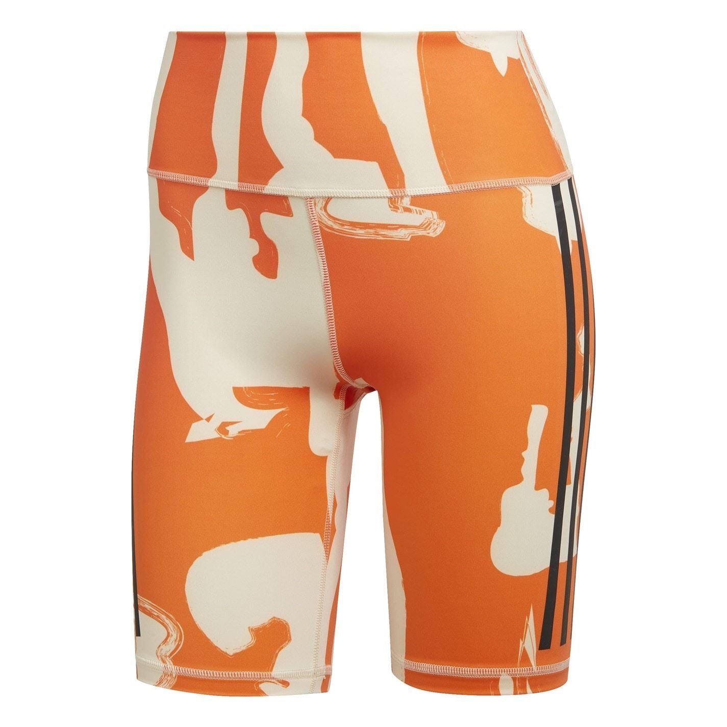 adidas Originals Snug Fit Biking Graphic Print Shorts