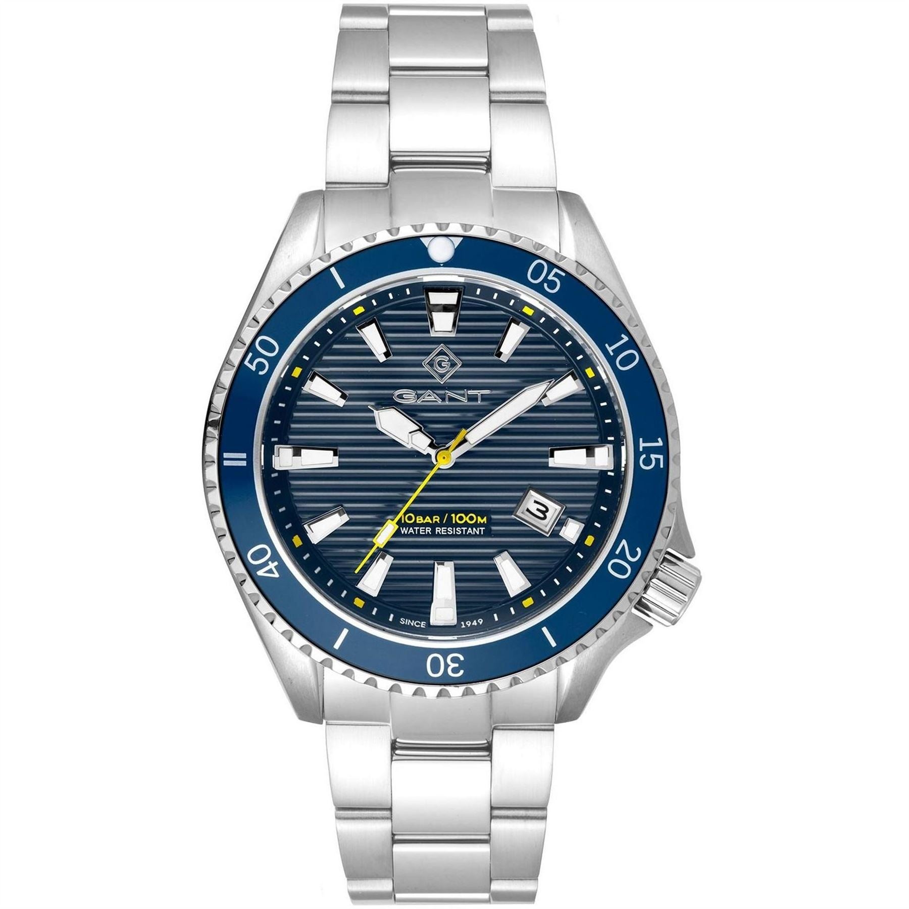 Gant Waterville Blue Blue Metal Watch Analogue Watch