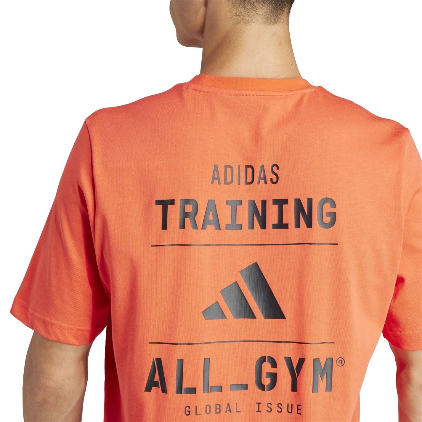 adidas Mens All Gym Category Graphic T-Shirt