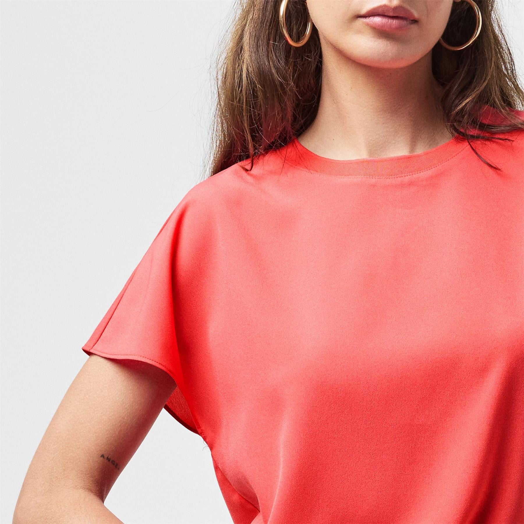 French Connection Regular Fit Crew Neck Short Sleeve T-Shirt