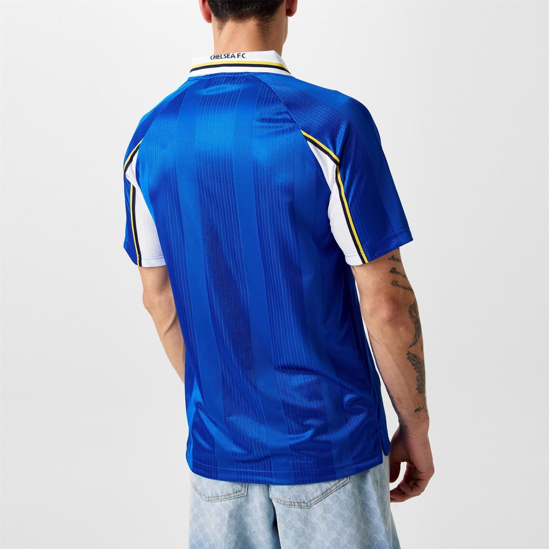 Score Draw Chelsea 98 Home Licensed Retro Football Shirts