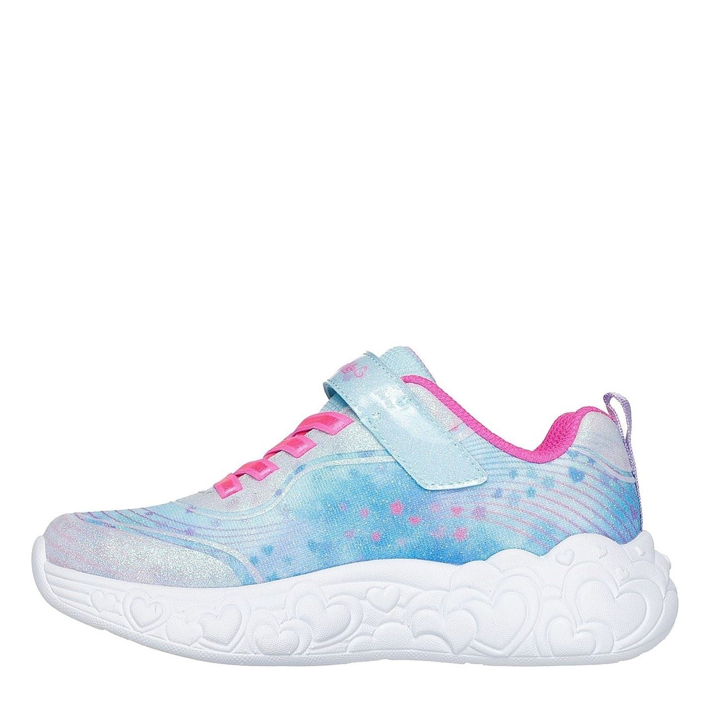 Skechers Eternal Heart Lights Light Up Trainers Girls