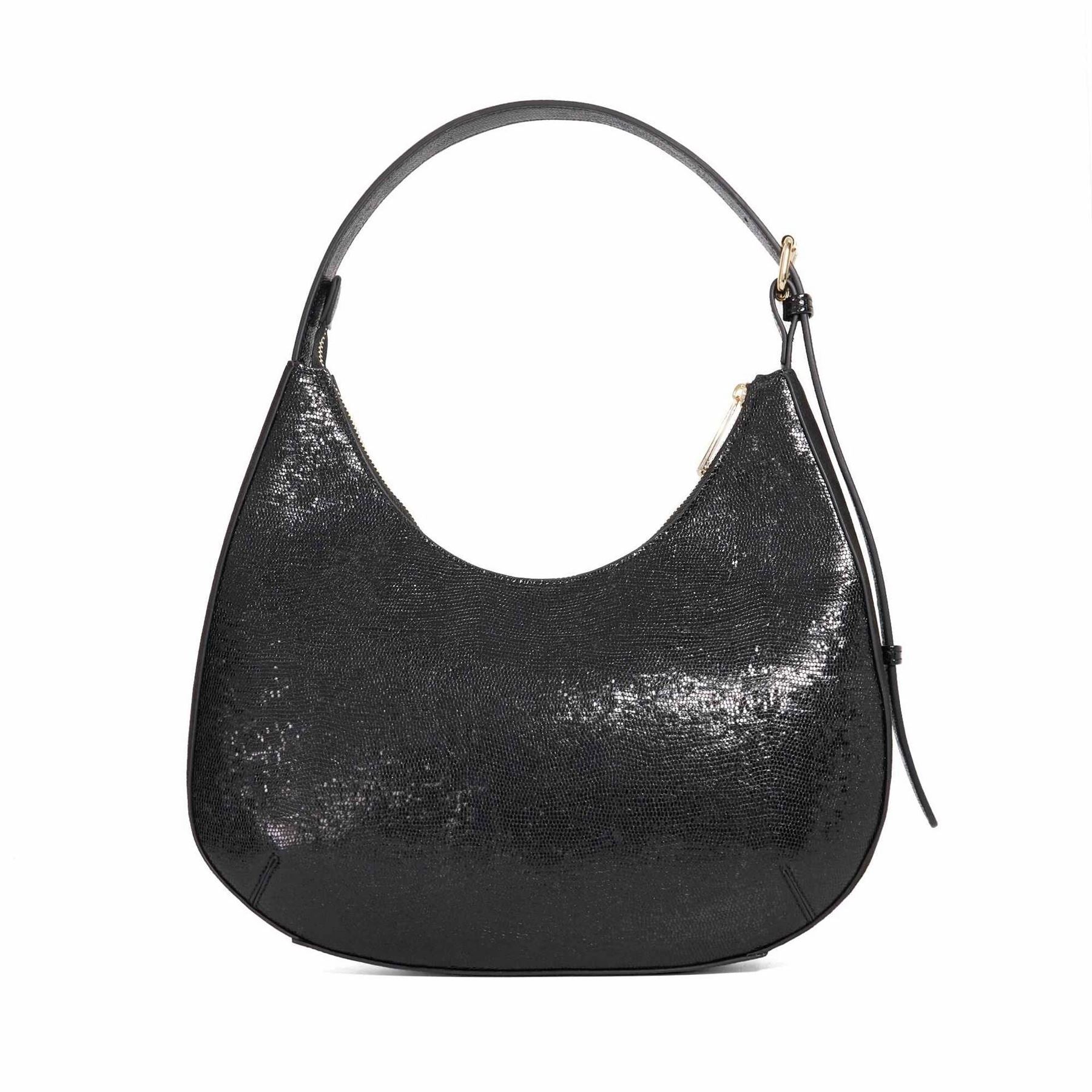 Dune London Daintily Crescent Shape Hobo Bag with Gold Tone Hardware