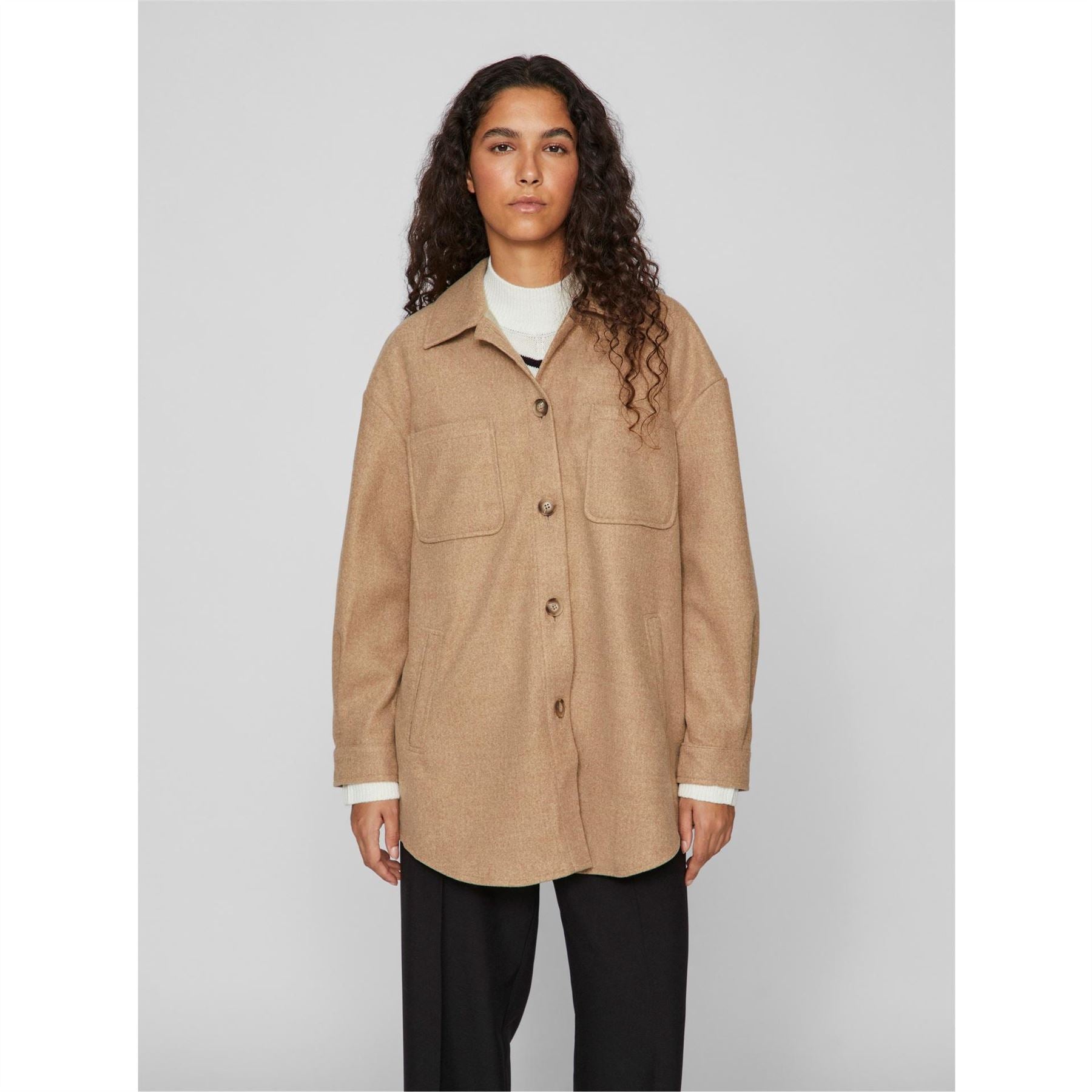 Vila  Long Sleeve Shirt Jacket