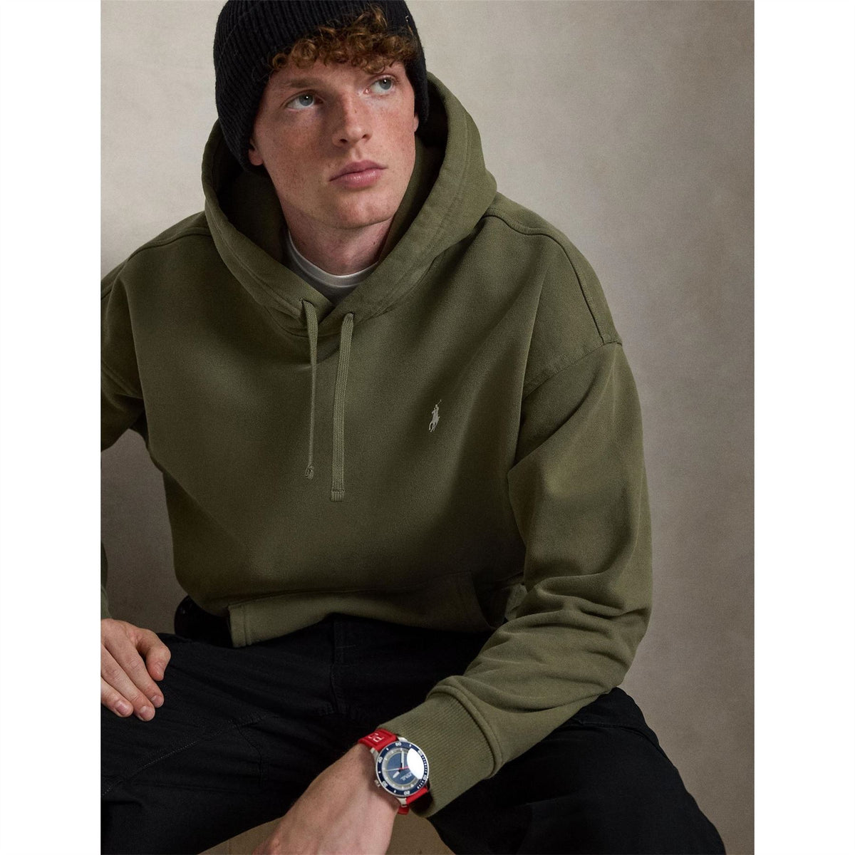 Polo Ralph Lauren Back Print Over The Head Oversized Fit Hoodie