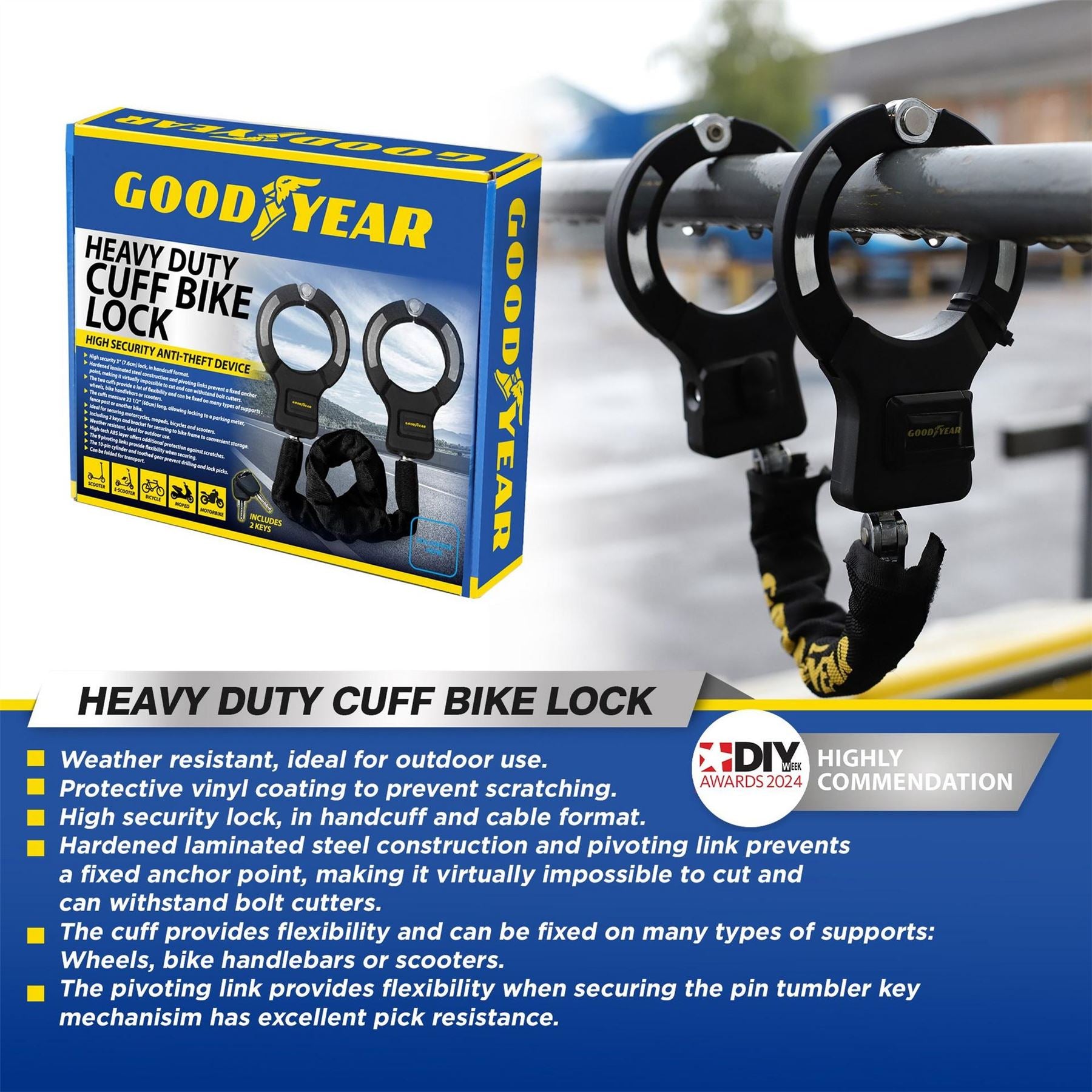 Goodyear Twin Cuff Lk 62