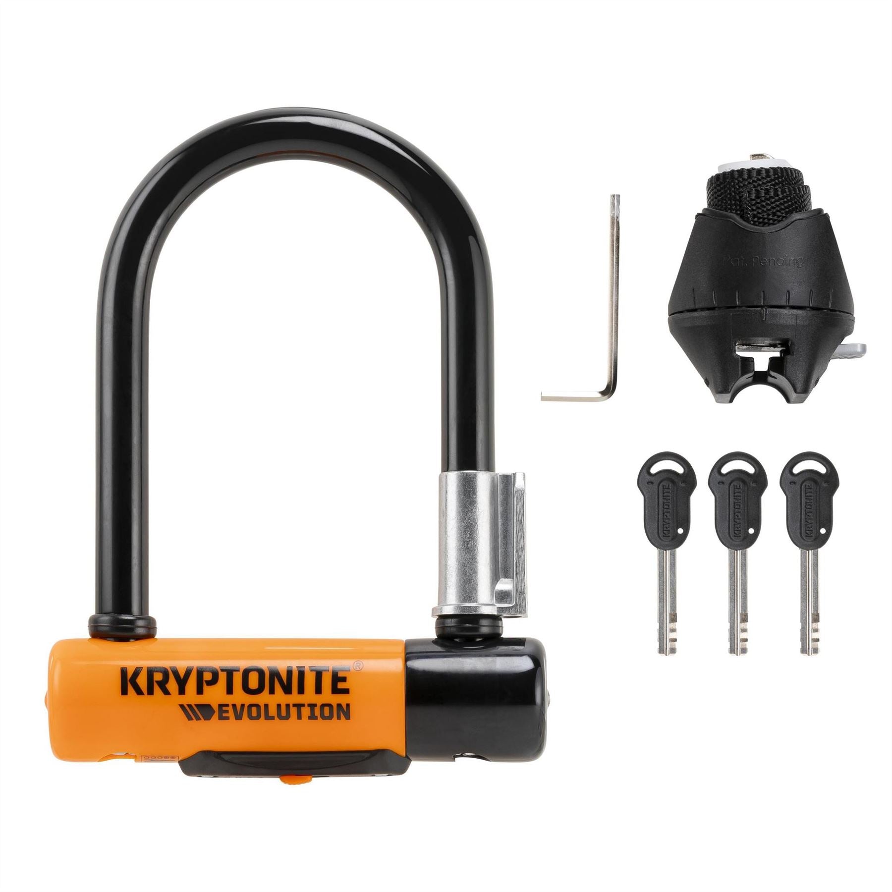 Kryptonite Mini 5 D Lock Sold Secure Gold