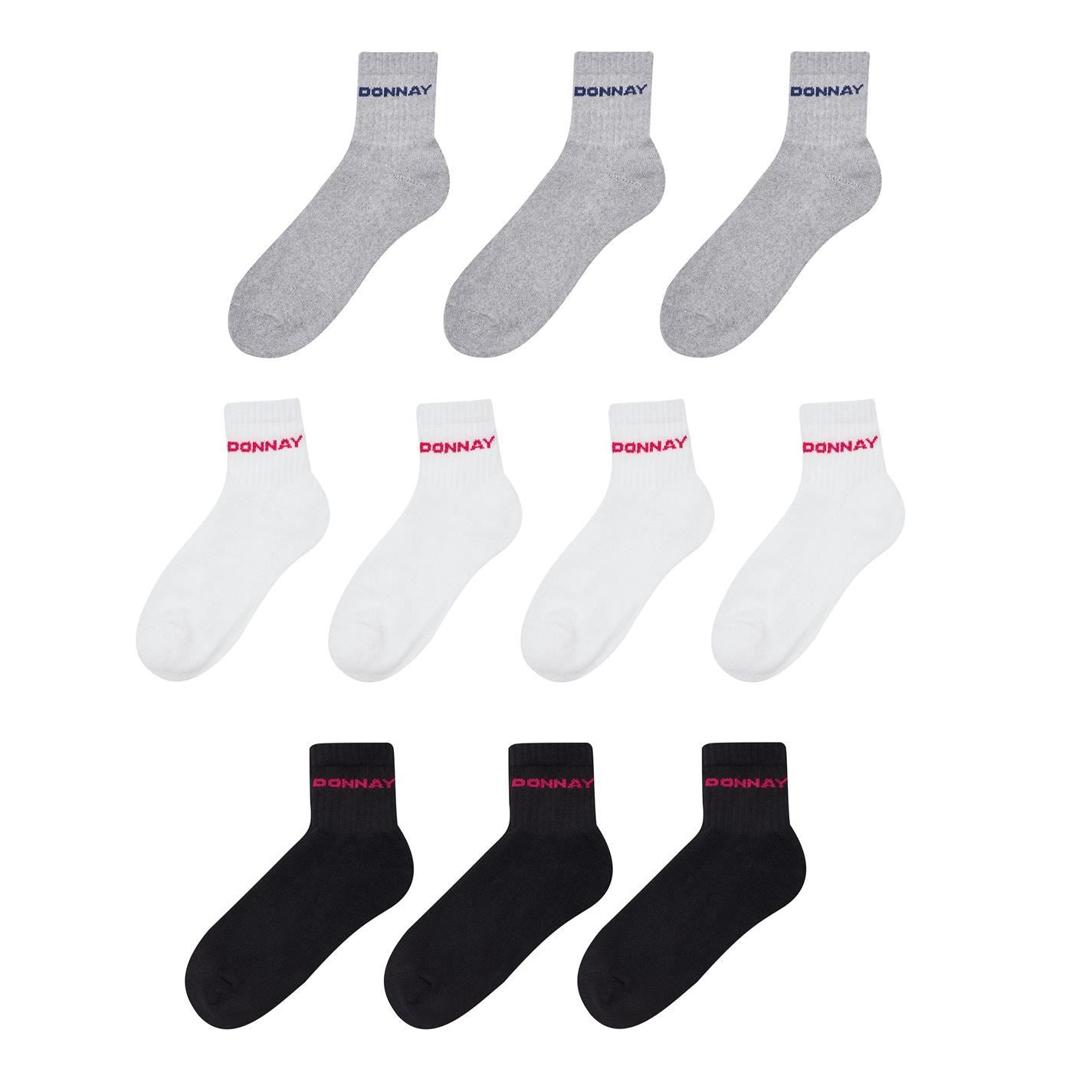 Donnay 10 Pack Quarter Socks Junior