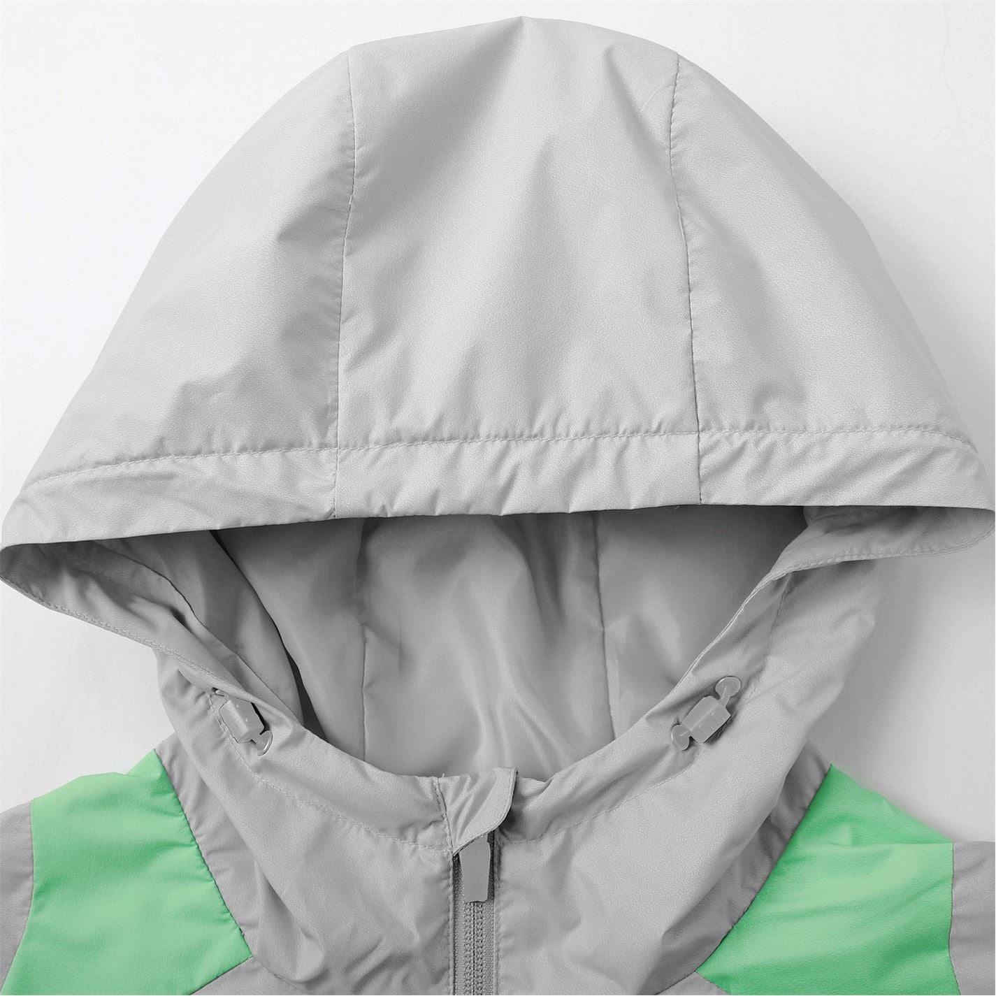 Kelme Hooded Neck Color Block Windbreaker