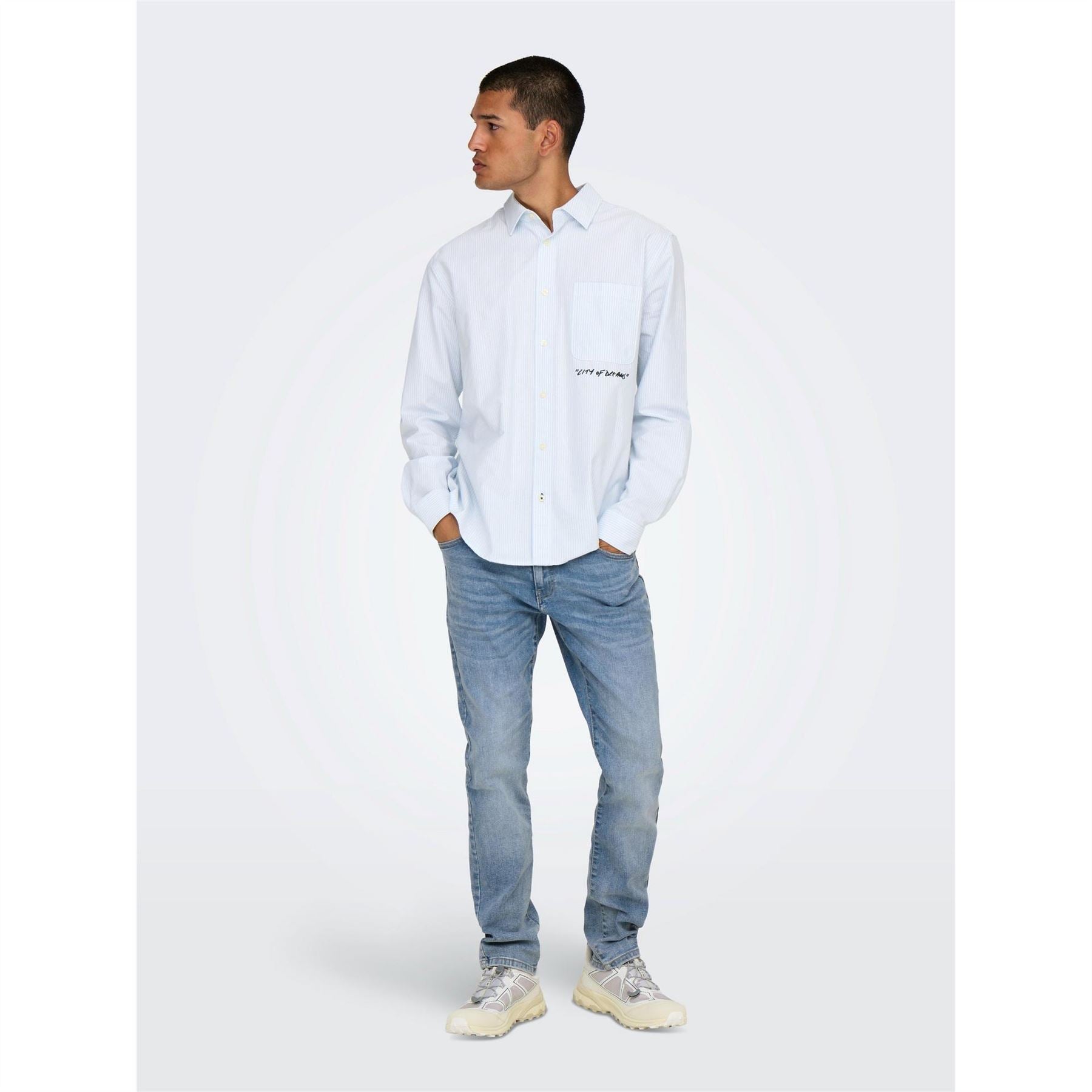 Only Five Pocket Design Slim Fit Jeans