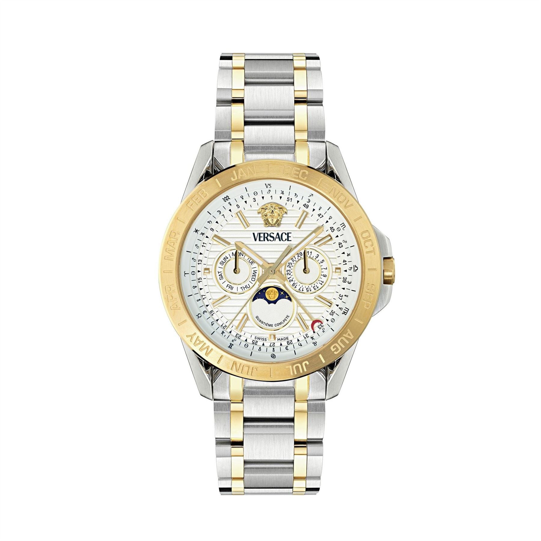 Versace Fashion Analogue Steel Bracelet Watch