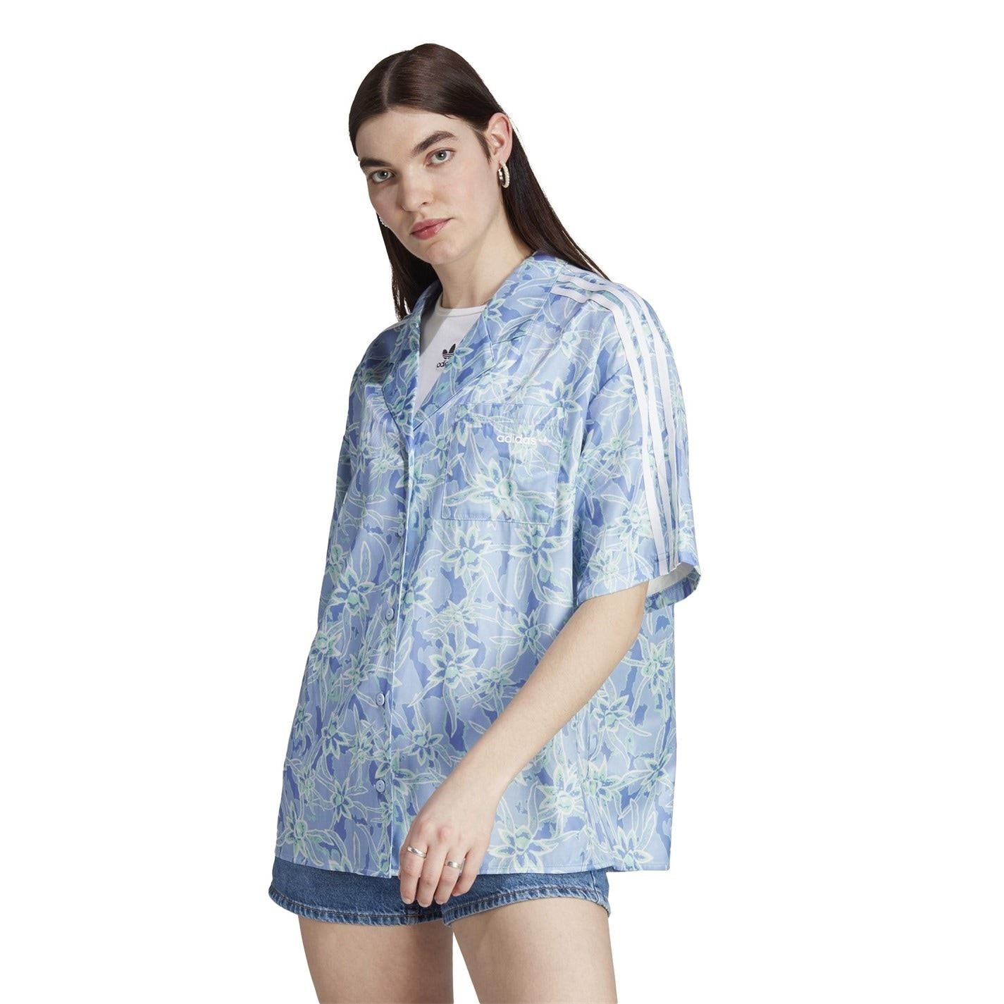 adidas Originals Relaxed Fit Resort Shirt