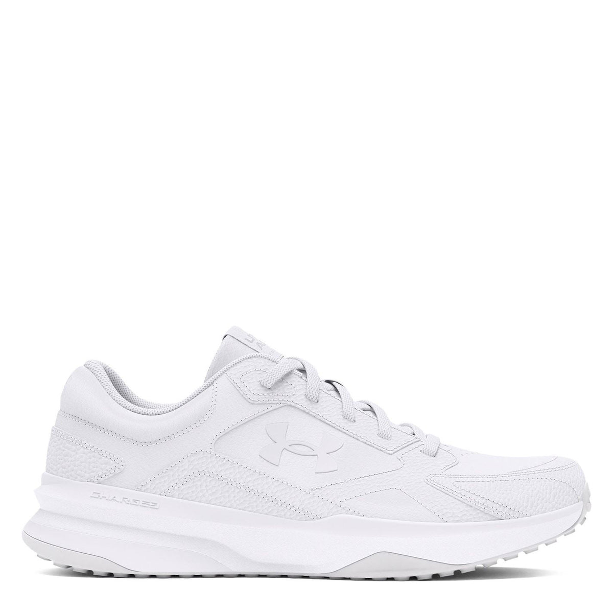 Under Armour Edge Leather Low Top Lace-Up Sneakers