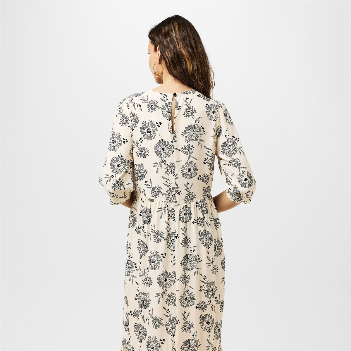 Nobodys Child Rachel Crew Neck Midi Dress