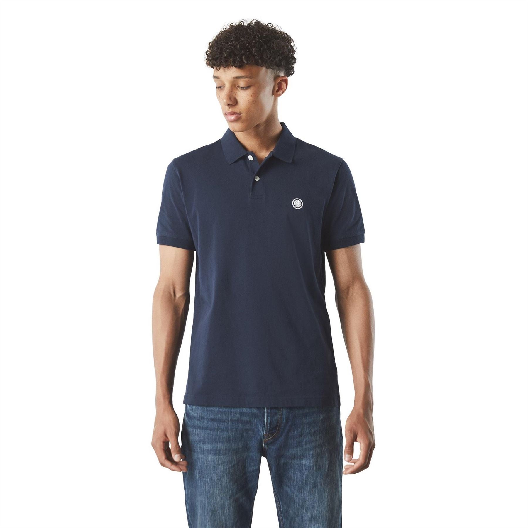 Pretty Green Jerry Jersey Regular Fit Polo Shirt