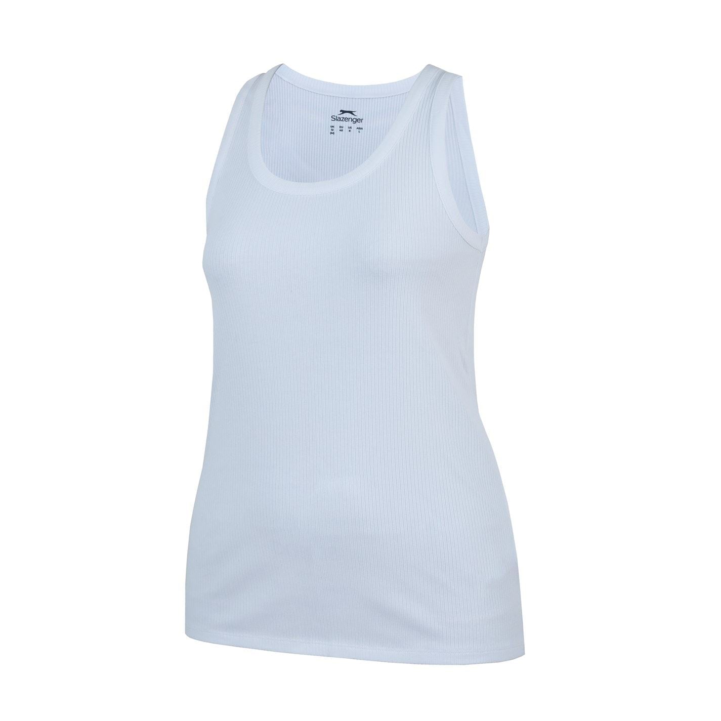 Slazenger Slaz Ribbed Tank Vest