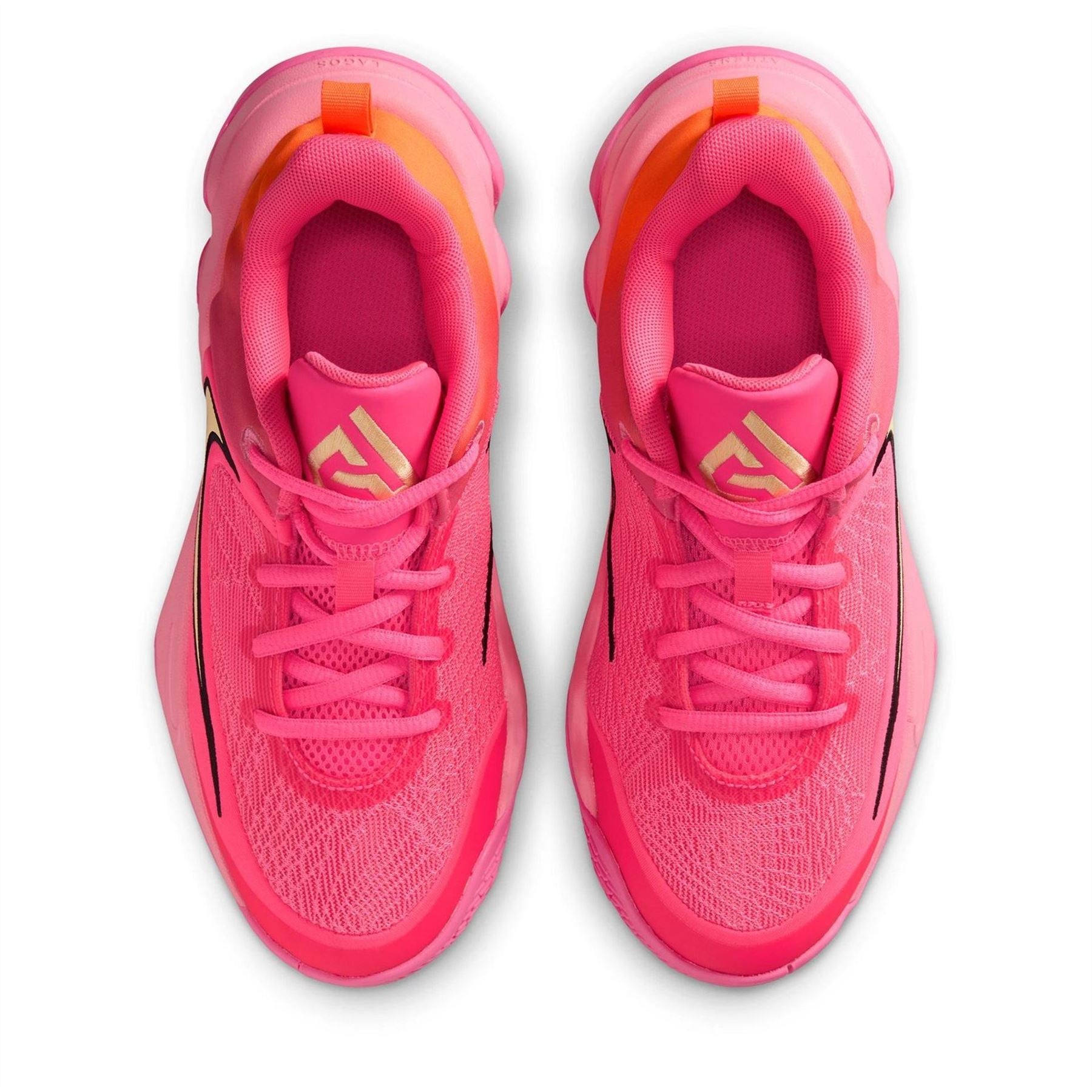 Nike Giannis Imort4 Jn54 Lace Up Low Top Sneakers