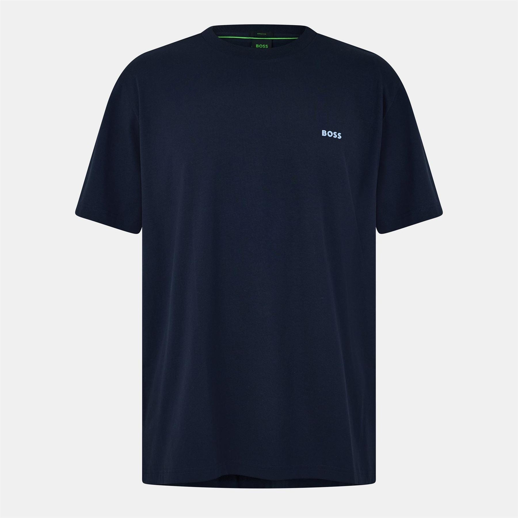 Boss BOSS GREEN T Shirt with Logo Design Stretch Cotton