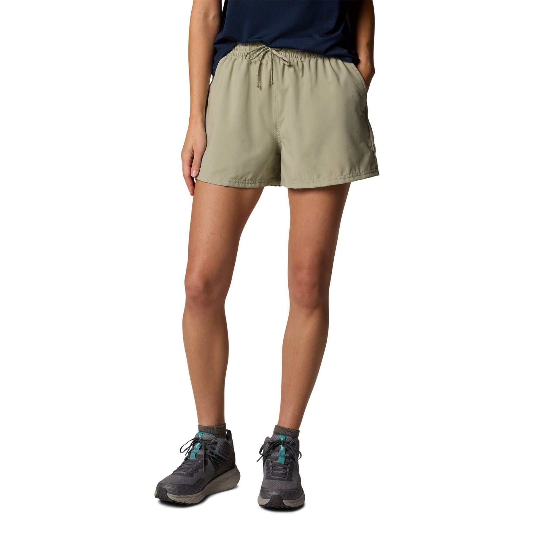 Columbia Blue Vista Walking Shorts with Elasticated Waistband