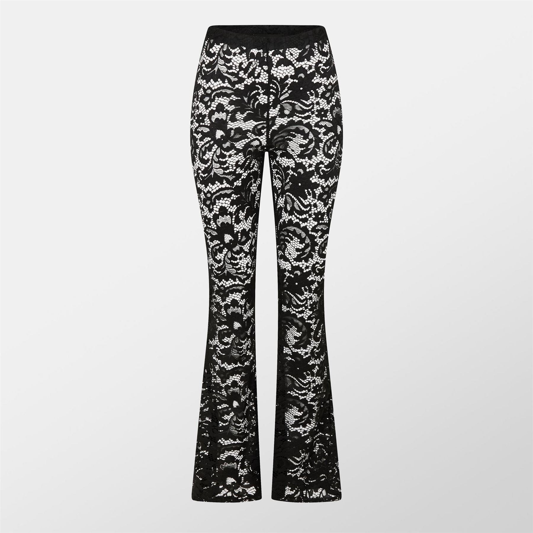 Missy Empire Womens Lace Flared Trousers