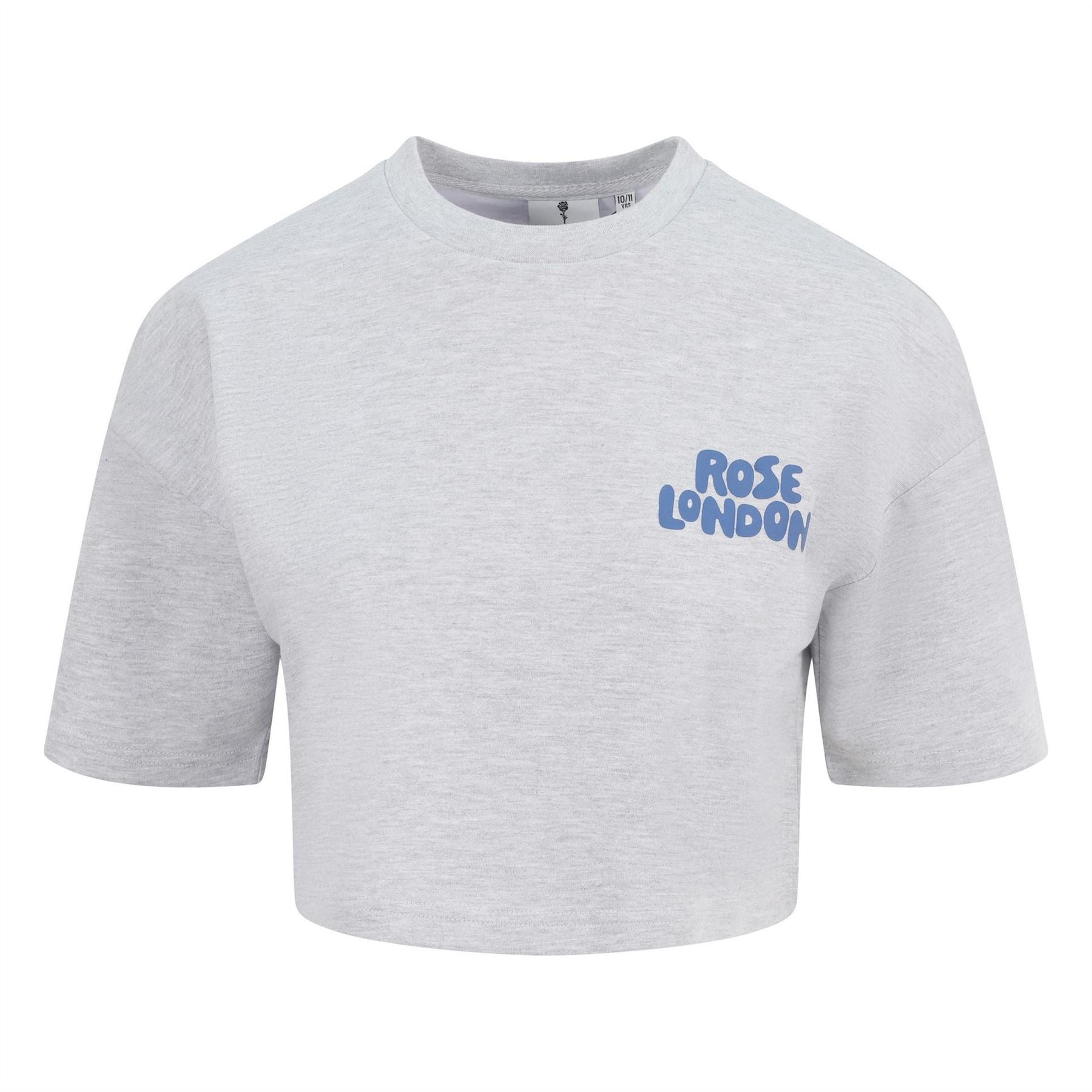 Rose London Crop T-Shirt Junior Girls