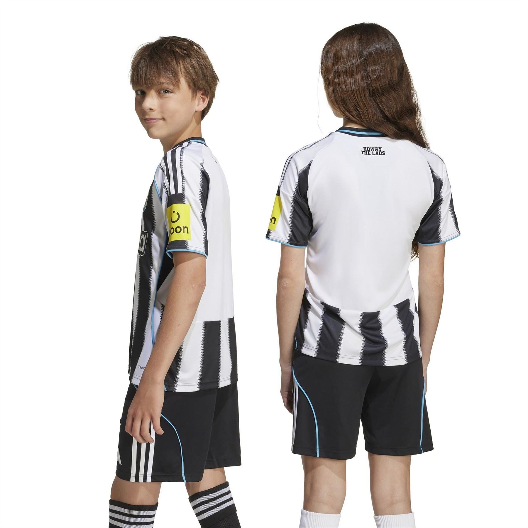 adidas Newcastle United Home Shirt 2025 2026 Juniors