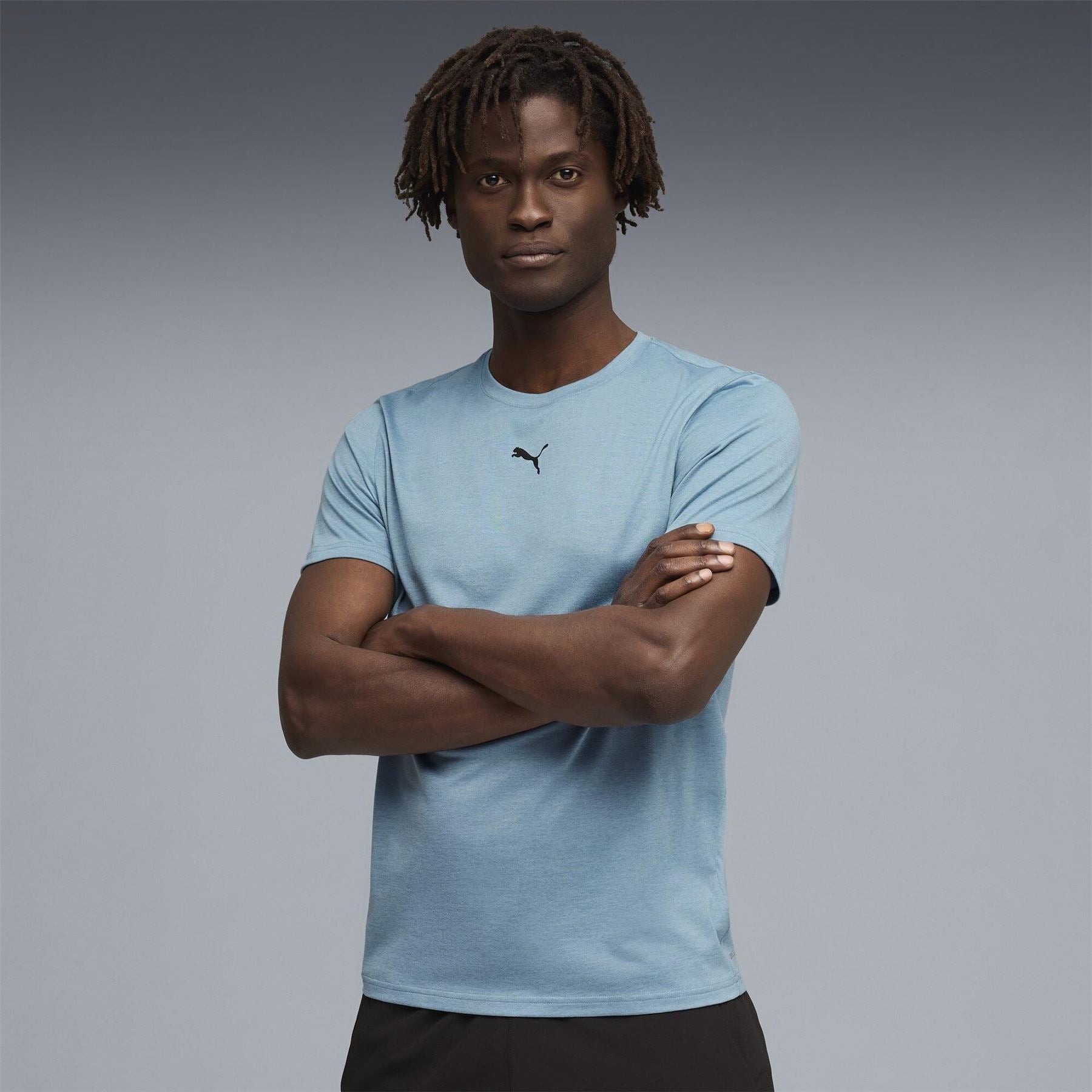 Puma Tad Short Sleeve Performance Gym Top