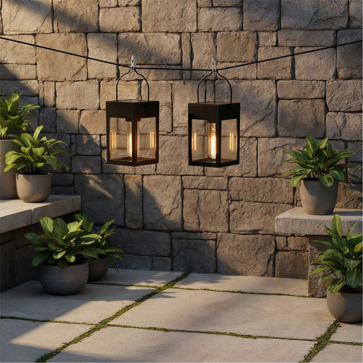Streetwize Hanging Lanterns 2 Pack