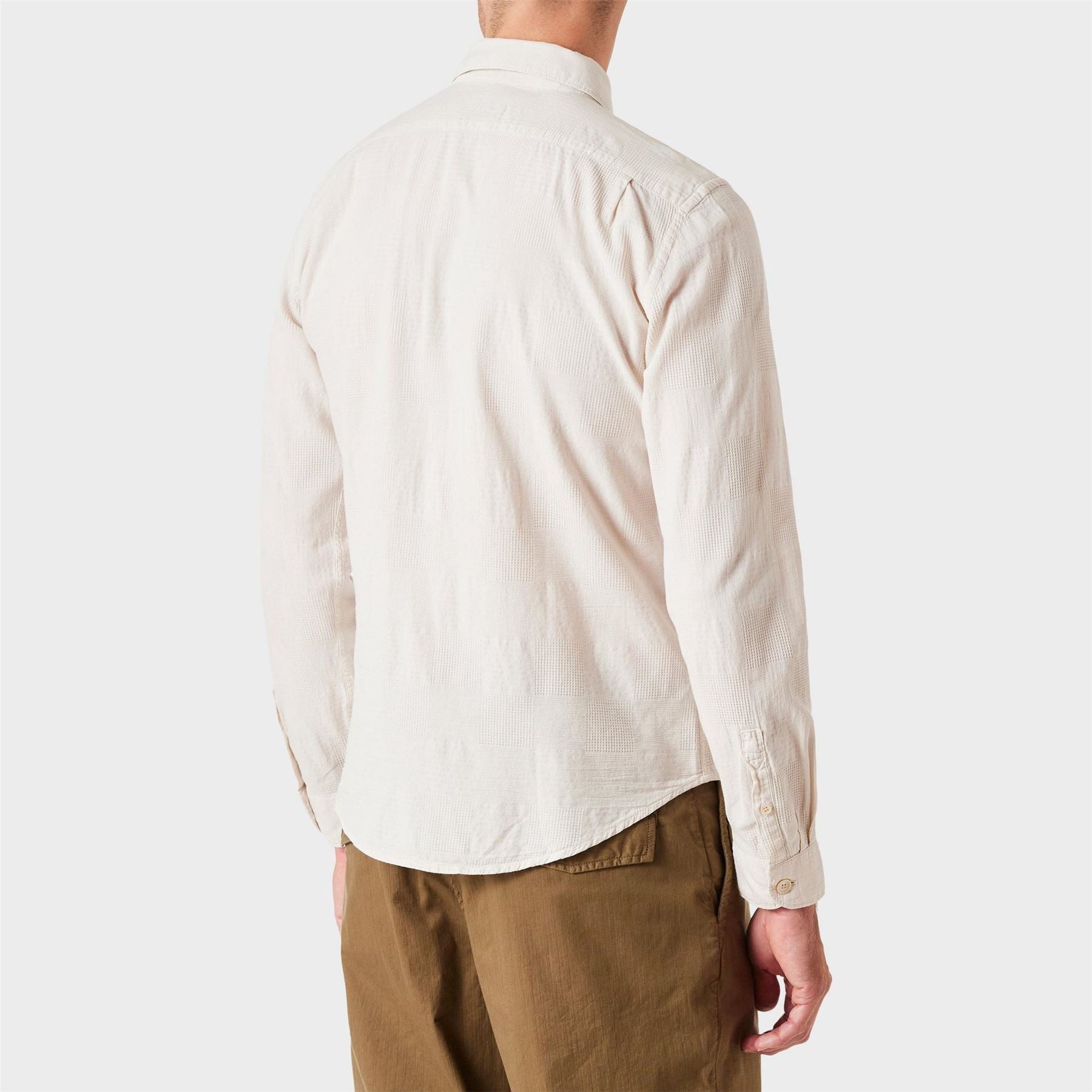 PS Paul Smith Patchwork Regular Fit Long Sleeve Shirt