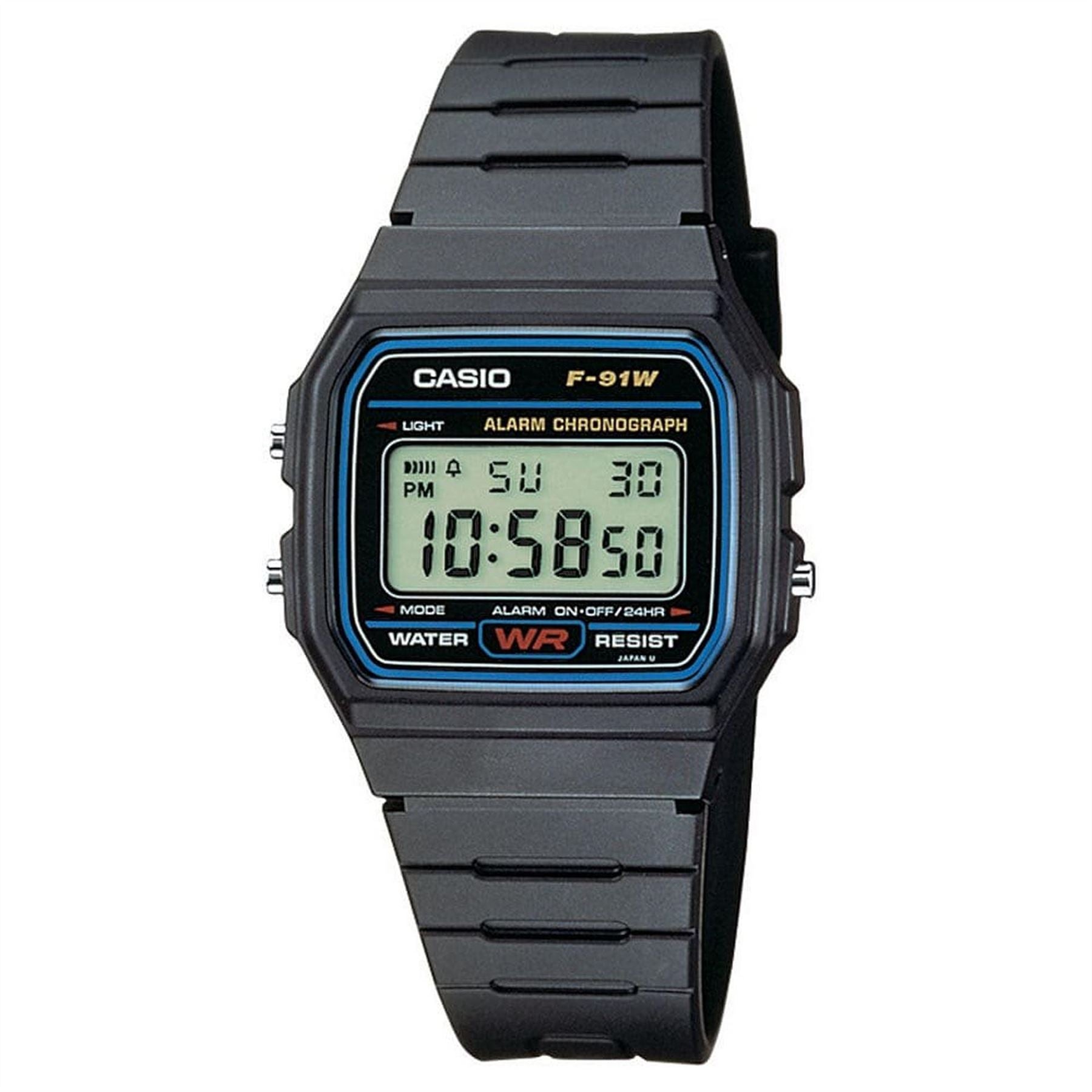 Casio Adults Black Digital Watch