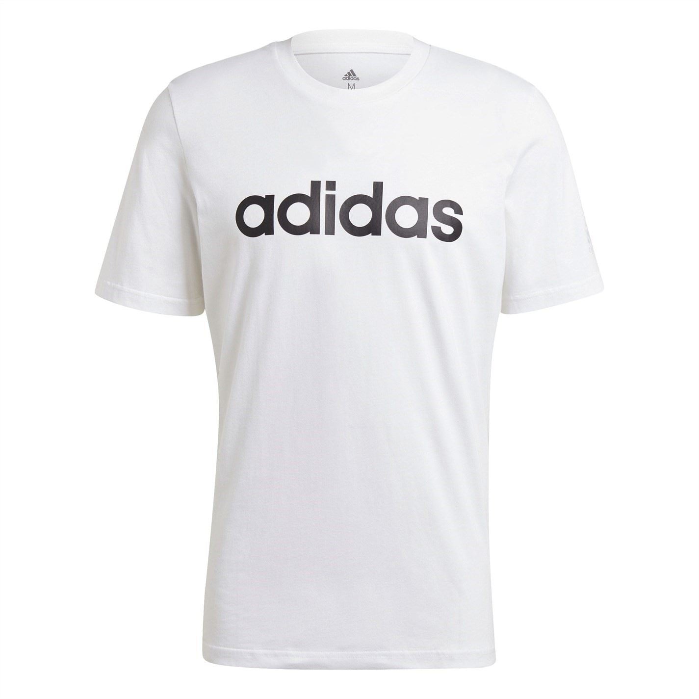 adidas Mens Essentials Single Jersey Logo T-Shirt
