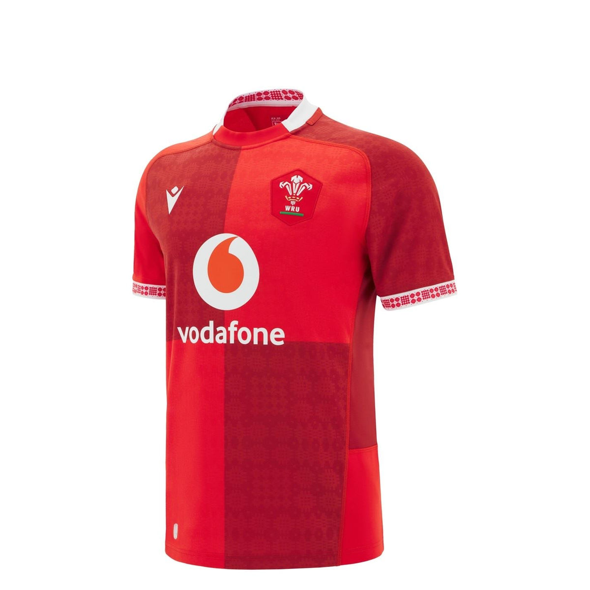 Macron Wales Rugby Home Shirt 2025 Juniors