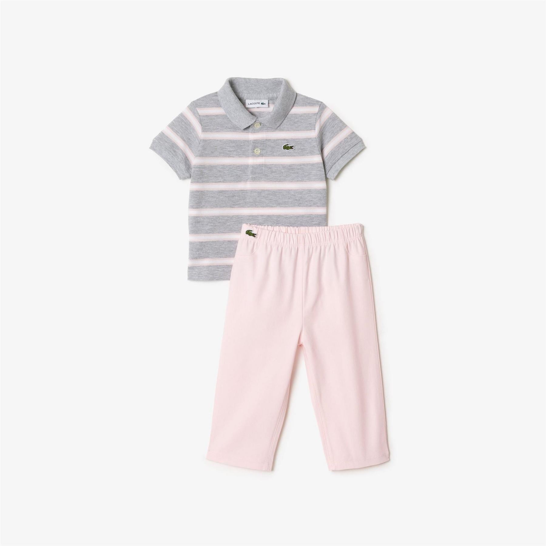Lacoste Kids Mini Pique Short Sleeve Pyjama Sets