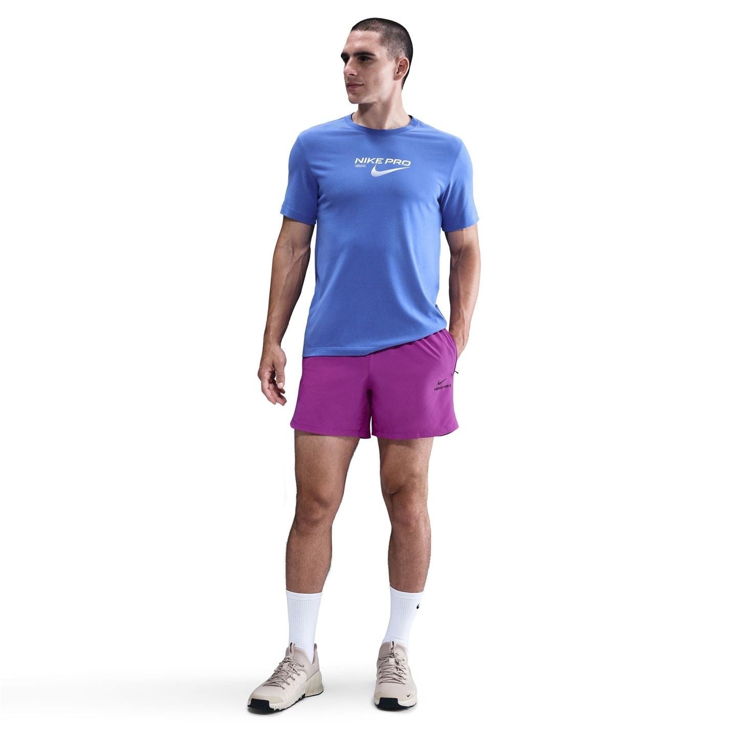 Nike Mens Dri Fit 6 Shorts