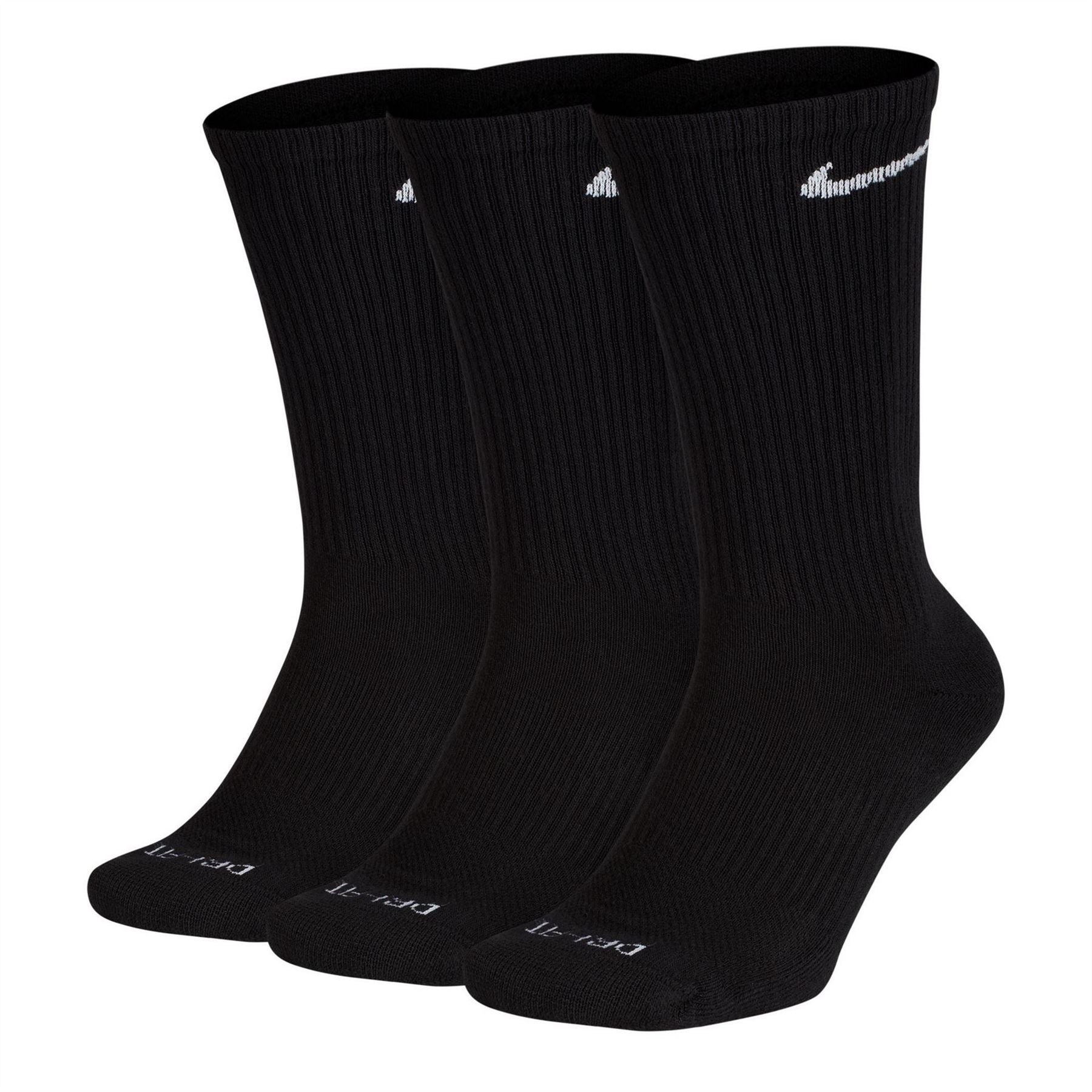 Nike 3 Pack Crew Socks Mens