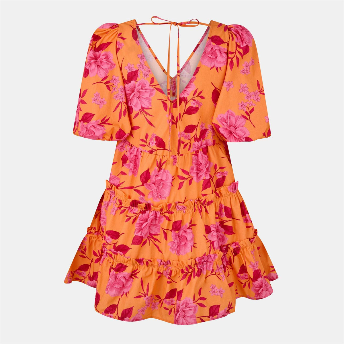 Nobodys Child Lni V-Neck Mini A-Line Dress