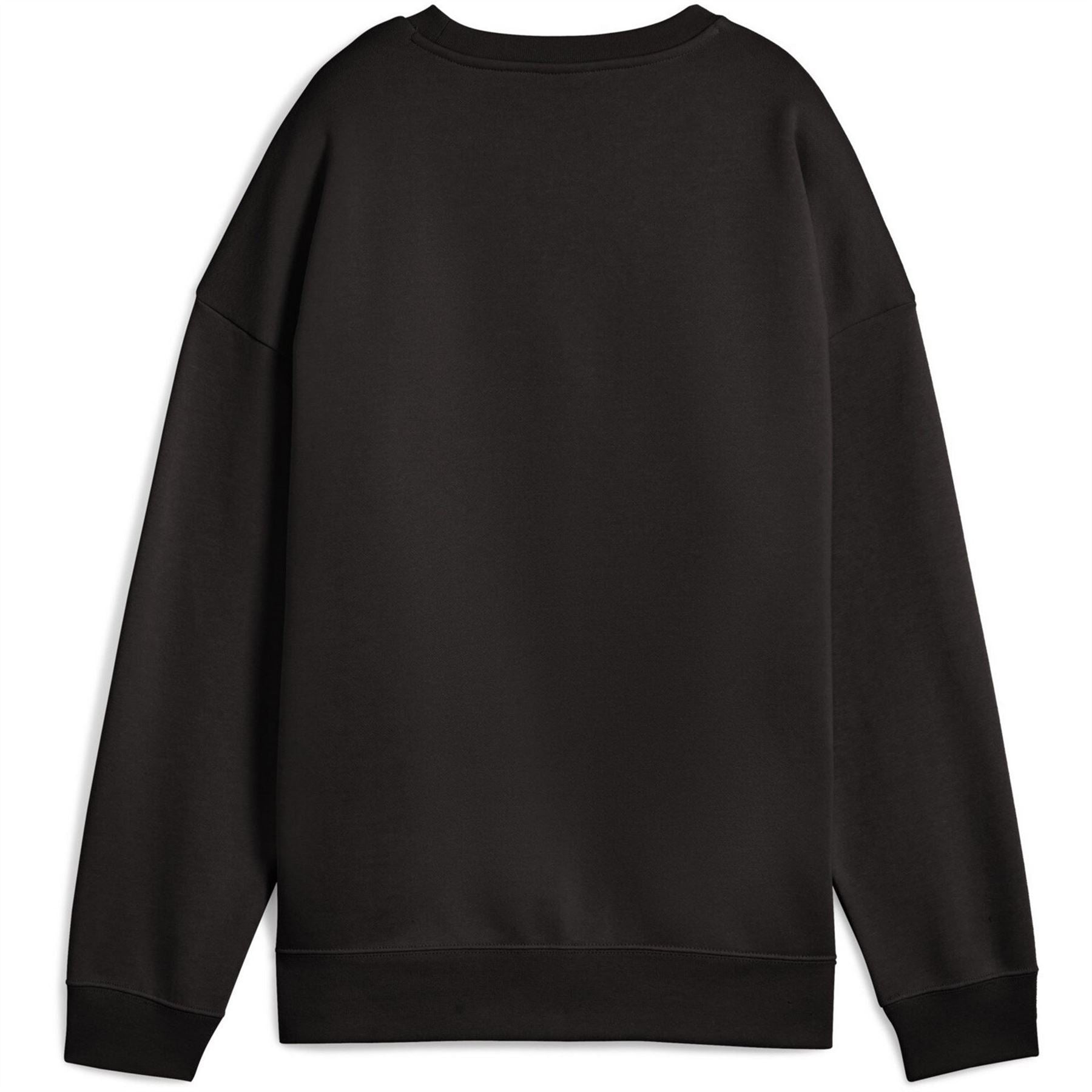 Puma Womens Ess Oversized Crew Fl Sweatshirt