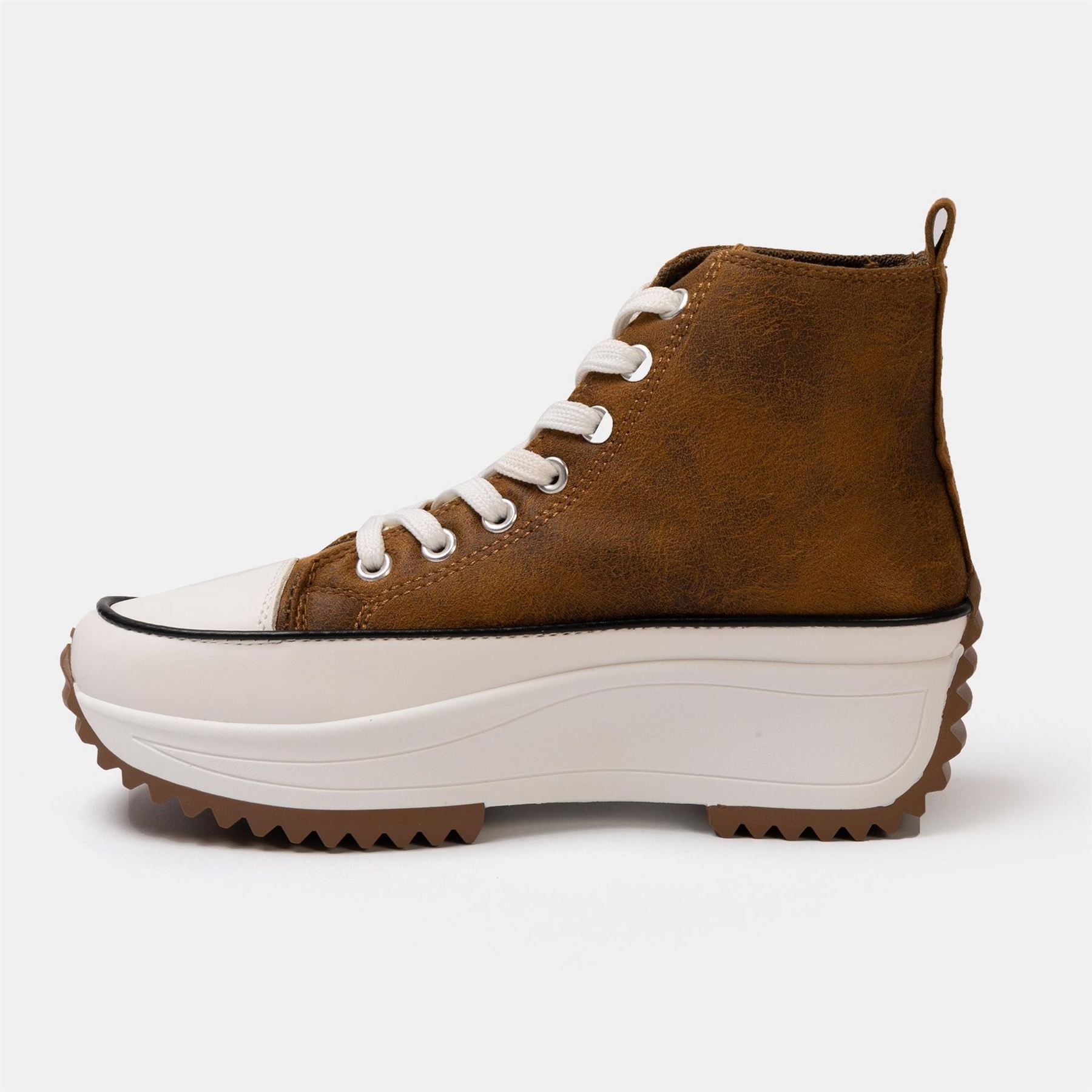 Firetrap Platform Hi Top Ladies Trainers