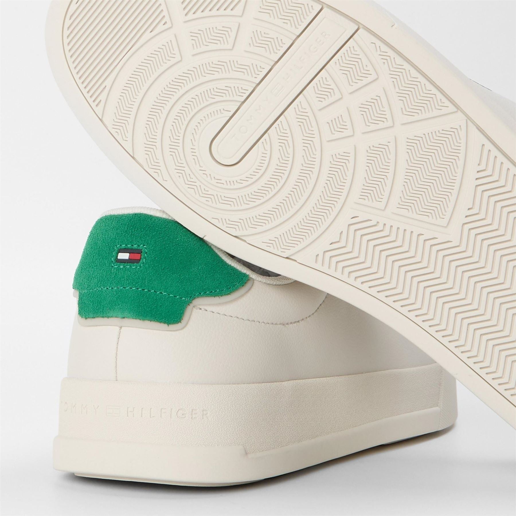 Tommy Hilfiger Leather Low Top Trainers