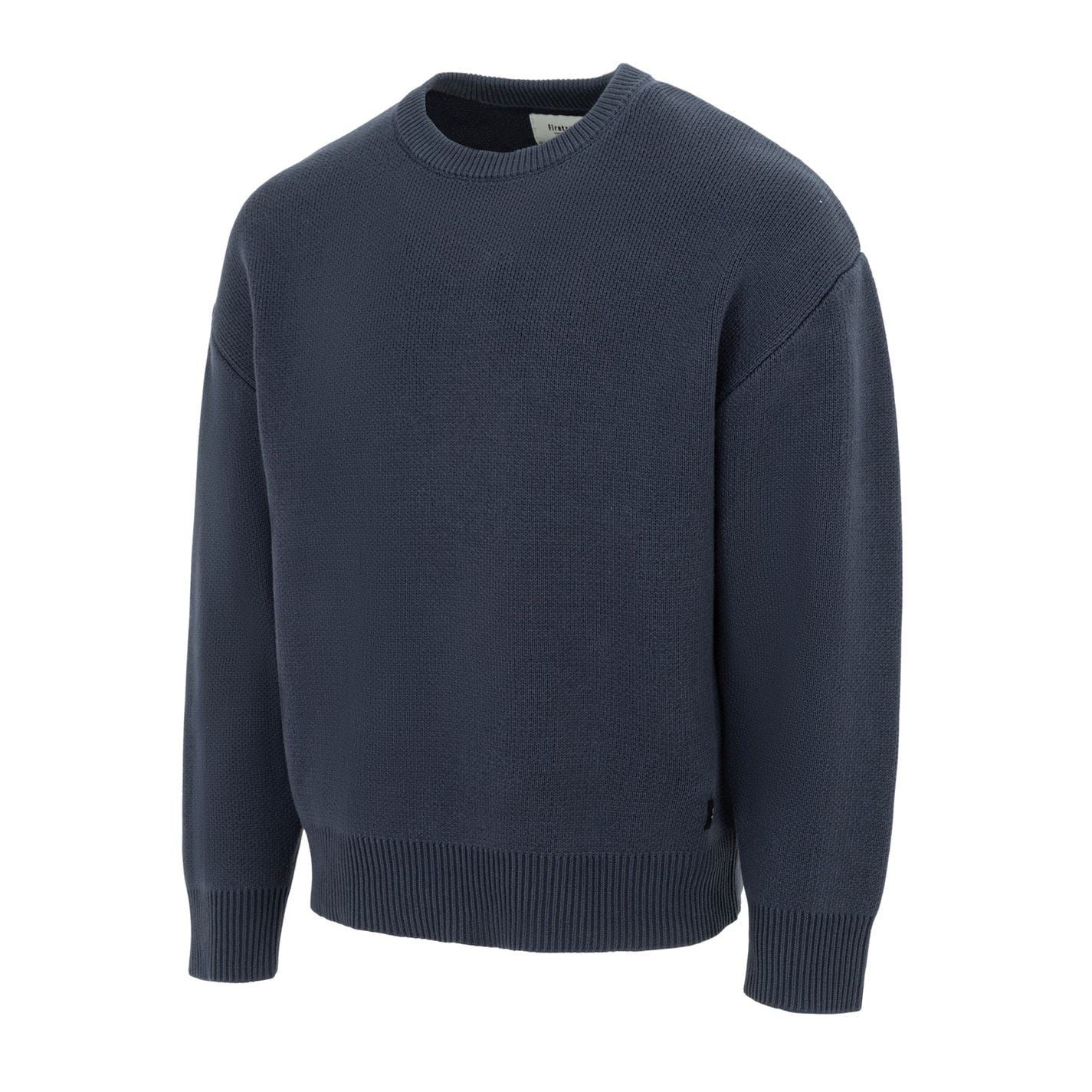 Firetrap Mens Crew Neck Sweater Knitted Jumper