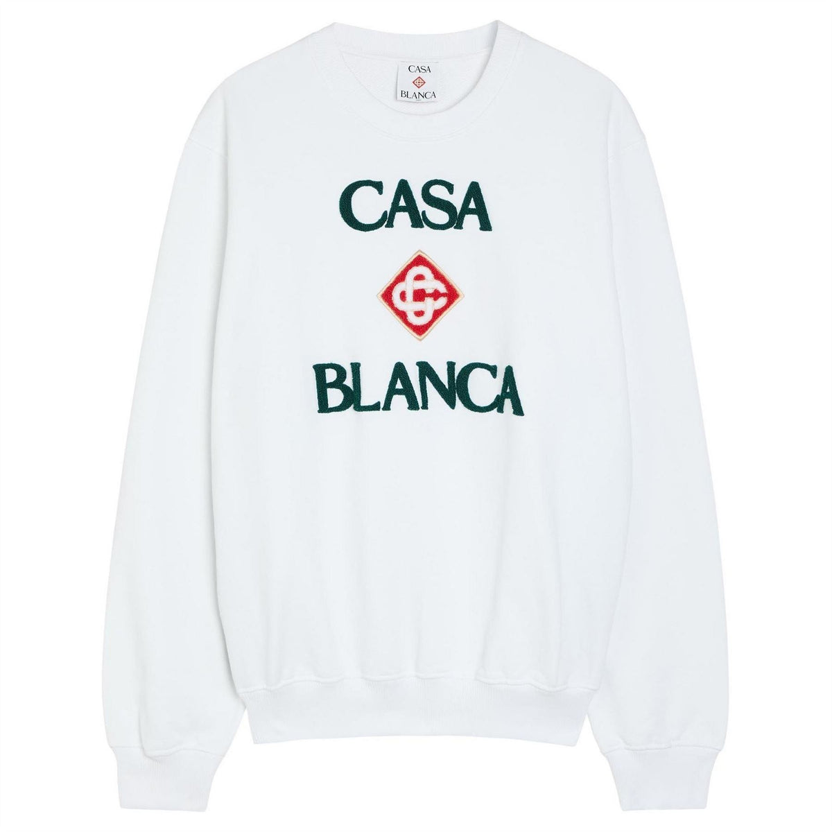 Casablanca Stacked Logo Crew