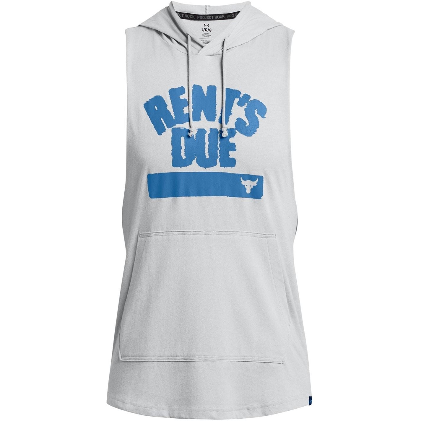 Under Armour Mens Armour Ua Pjt Rck Rents Due Sl Hoody Gym Vest