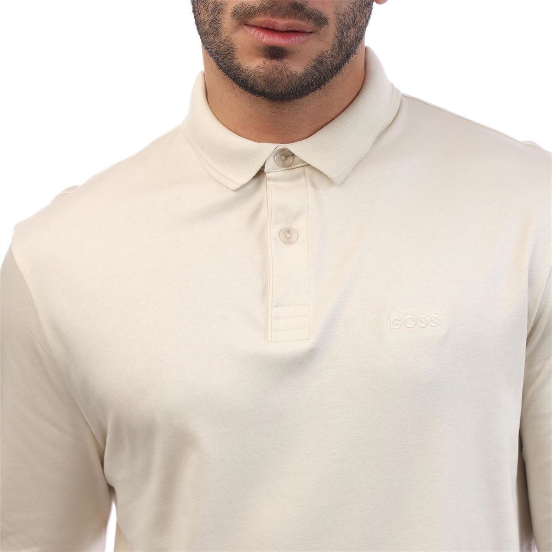 Boss Long Sleeve Polo Shirt
