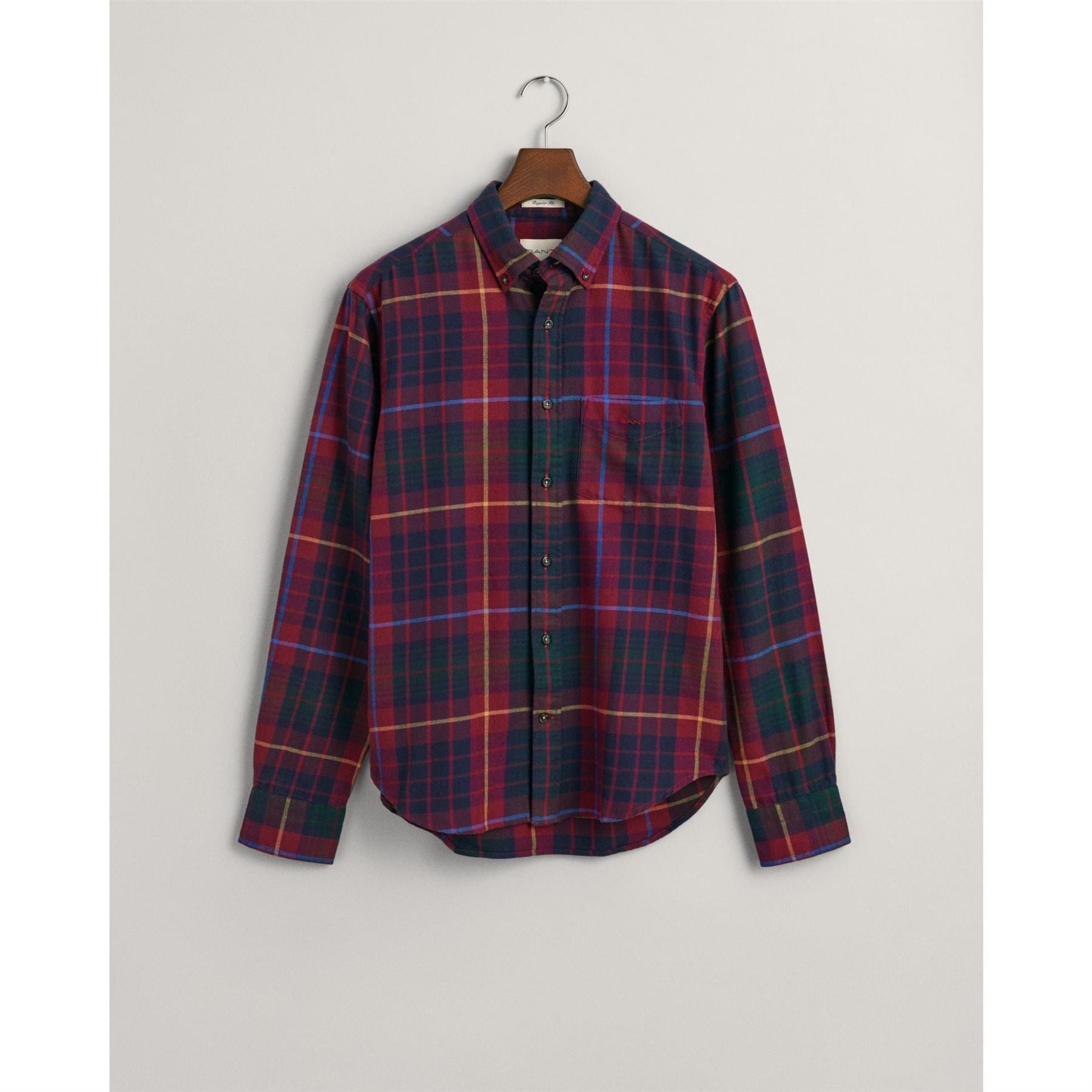 Gant Fit Plaid Flannel Checked Shirt