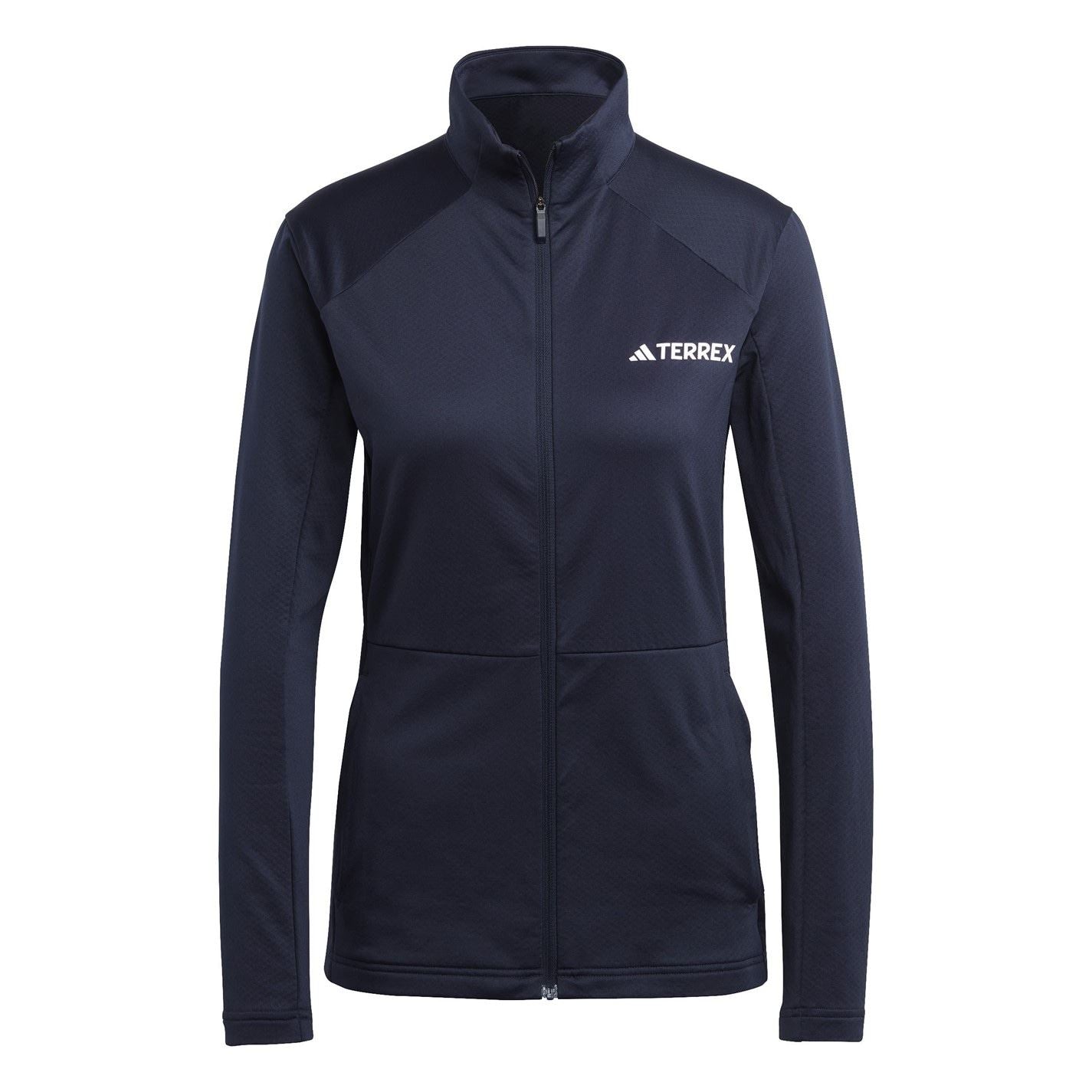 adidas Womens Multi Full Zip Fleece Jacket