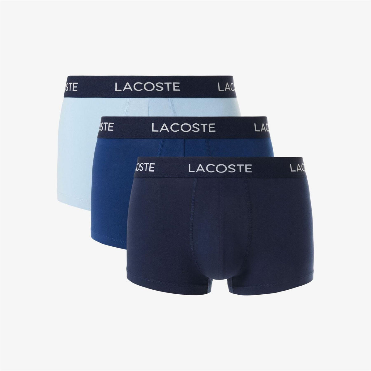 Lacoste Pack Stretch Cotton Trunks