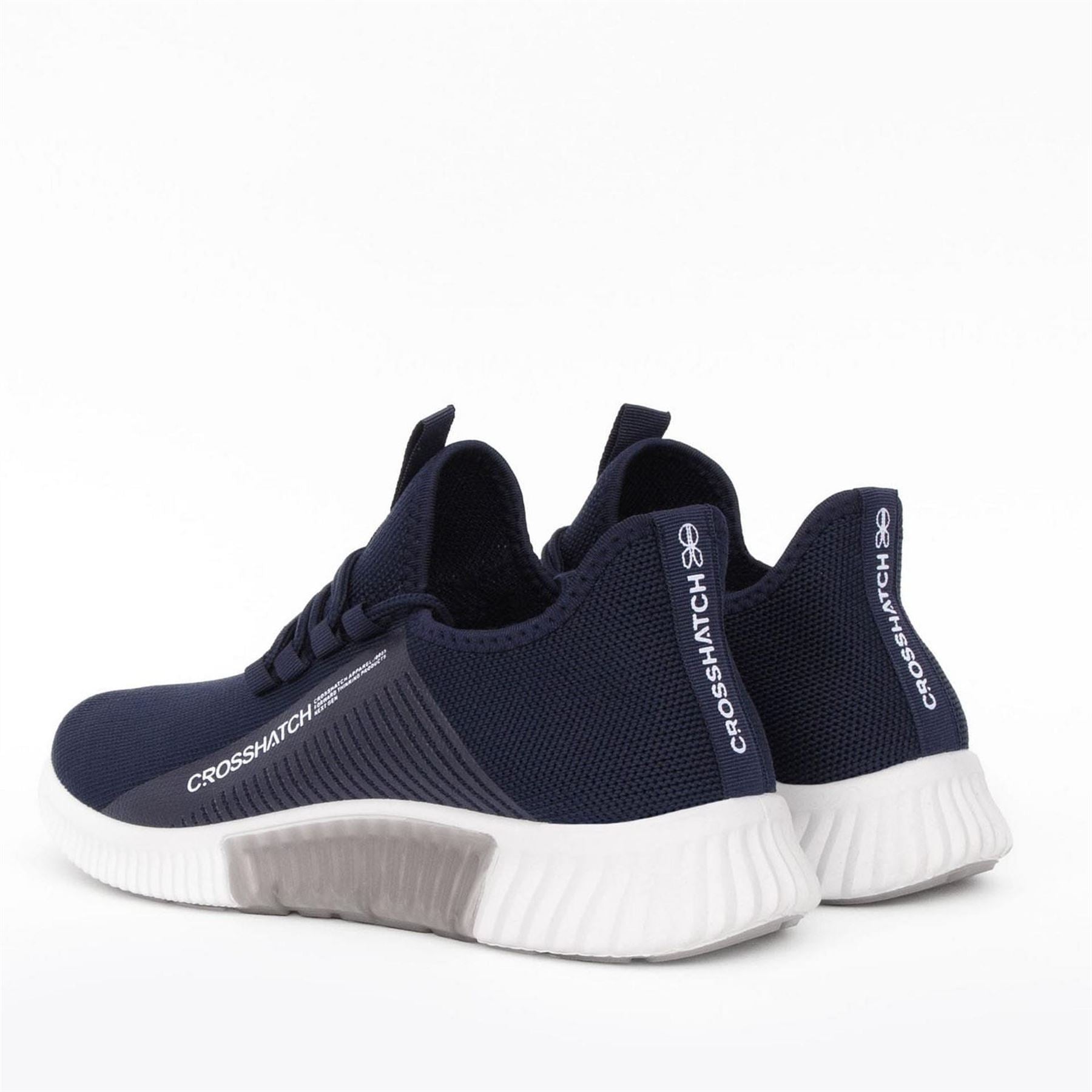 Crosshatch Nimbus Textile Low Top Trainers