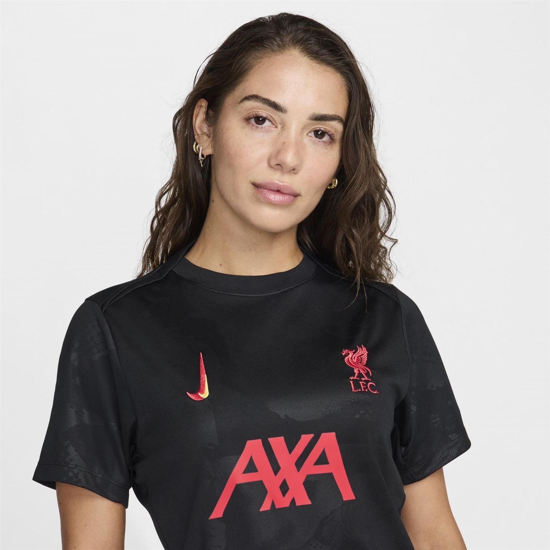 Nike Womens Liverpool Academy Pro Third Pre Match Shirt 2024 2025